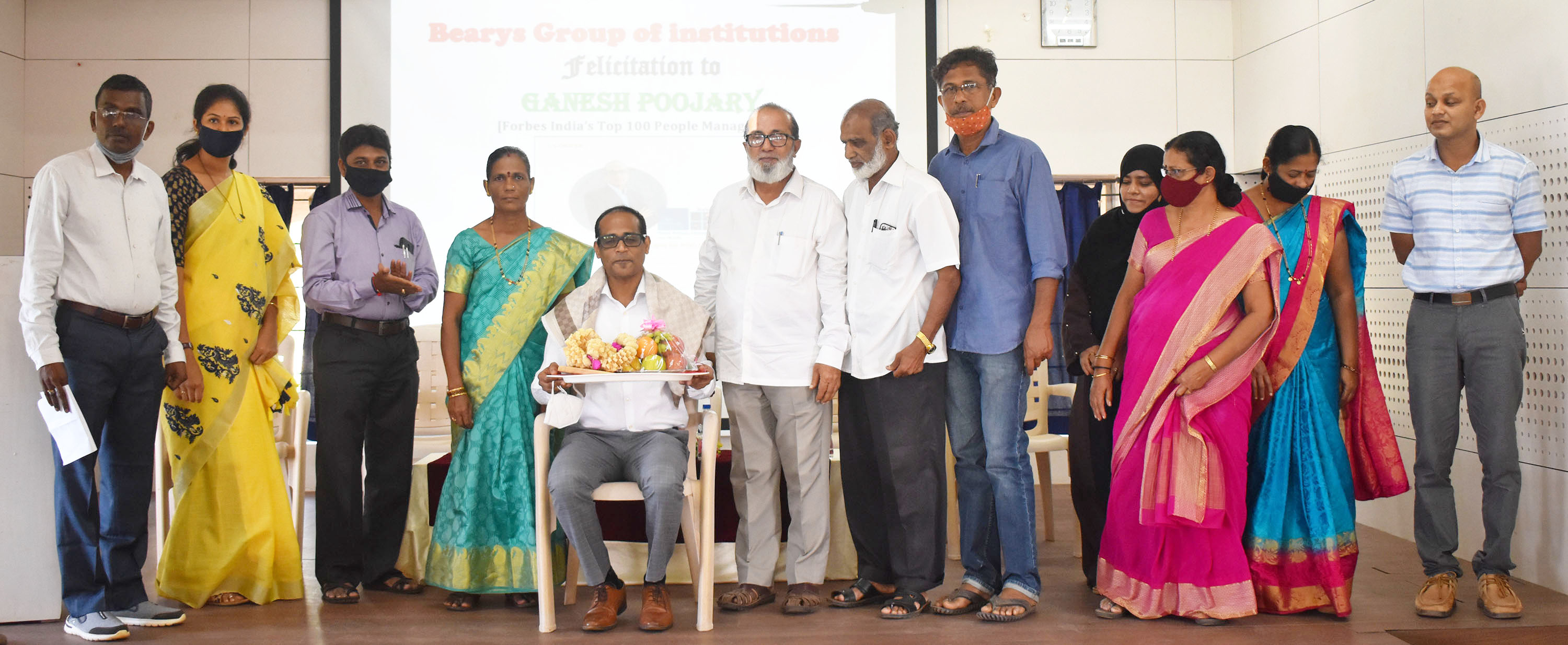 ಕೋಡಿ ಬ್ಯಾರೀಸ್ ಸಂಸ್ಥೆಯಲ್ಲಿ ಸಾಧಕ ಗಣೇಶ ಪೂಜಾರಿಗೆ ಸನ್ಮಾನ