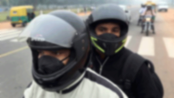 ದ್ವಿಚಕ್ರ ವಾಹನದಲ್ಲಿ ಸಹಸವಾರ ಇಲ್ಲದಿದ್ದರೂ ಚಾಲಕನಿಗೆ ಮಾಸ್ಕ್ ಕಡ್ಡಾಯ