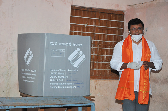 ಶಿರಾ ಕ್ಷೇತ್ರದಲ್ಲಿ ಮತದಾನ ಶಾಂತಿಯುತ: ಶೇ 82.31ರಷ್ಟು ಮತ ಚಲಾವಣೆ