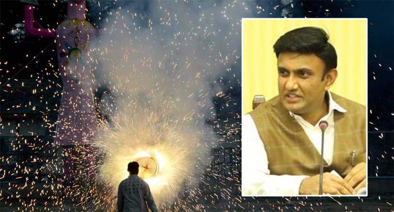 ರಾಜ್ಯದಲ್ಲೂ ನಿಷೇಧವಾಗಲಿದೆಯೇ ಪಟಾಕಿ ?: ಆರೋಗ್ಯ ಸಚಿವ ಸುಧಾಕರ್ ಹೇಳಿದ್ದು ಹೀಗೆ...