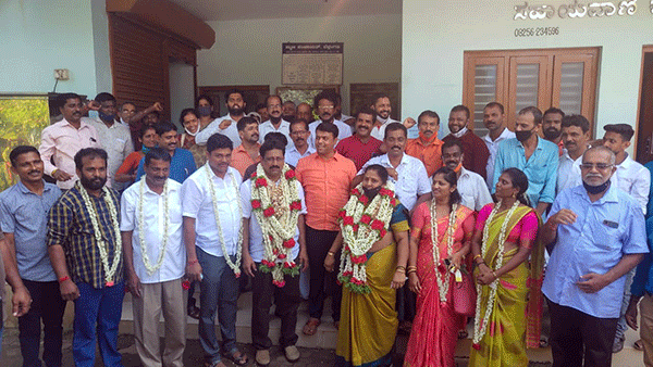 ಬೆಳ್ತಂಗಡಿ ನಪಂ: ಬಿಜೆಪಿಯ ರಜನಿ ಕುಡ್ವ ಅಧ್ಯಕ್ಷೆ, ಜಯಾನಂದ ಉಪಾಧ್ಯಕ್ಷರಾಗಿ ಅವಿರೋಧ ಆಯ್ಕೆ