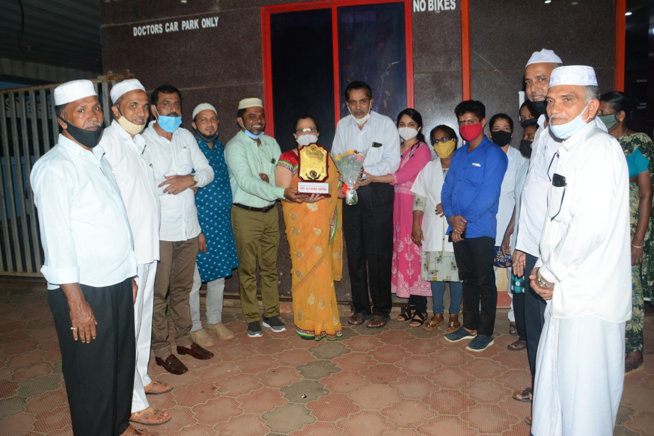 ಎಸ್ ವೈ ಎಸ್ ಕೆ ಸಿ ರೋಡ್ ವತಿಯಿಂದ  ಡಾಕ್ಟರ್ ಗಳಿಗೆ ಗೌರವ ಸನ್ಮಾನ