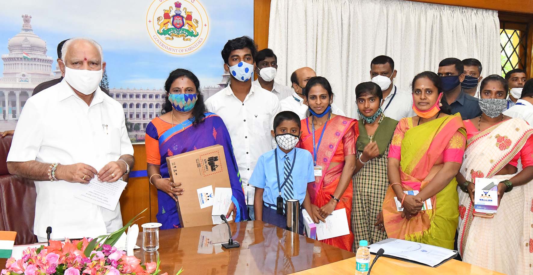 ಜ್ಞಾನತಾಣ ಗ್ರಾಮೀಣ ಪ್ರದೇಶದ ವಿದ್ಯಾರ್ಥಿಗಳ ಶಿಕ್ಷಣಕ್ಕೆ ಸಹಕಾರಿ: ಸಿಎಂ ಯಡಿಯೂರಪ್ಪ