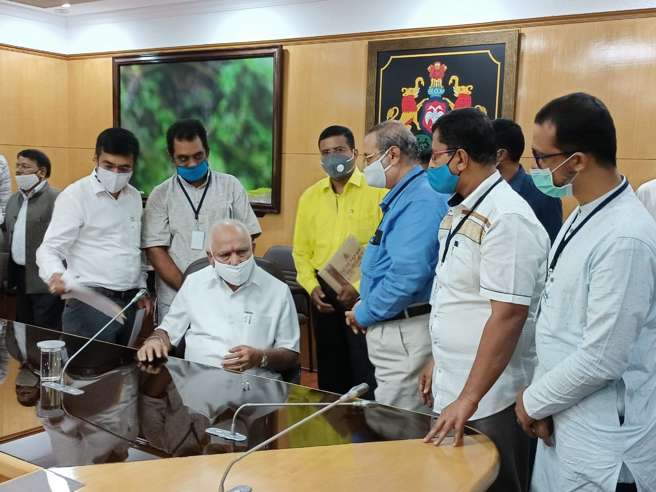 ಕೊಂಕಣಿ ಸಾಹಿತ್ಯ ಅಕಾಡಮಿಯಿಂದ ಸಿಎಂ ಭೇಟಿ