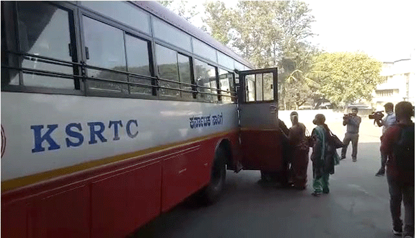 ಚಿಕ್ಕಮಗಳೂರು: ರಸ್ತೆಗಿಳಿದ ಕೆಲವು ಸರಕಾರಿ ಬಸ್‌ಗಳು