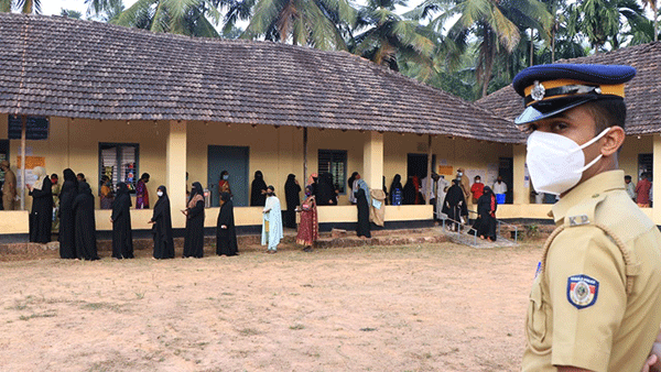 ಕಾಸರಗೋಡು ಜಿಲ್ಲೆಯಲ್ಲಿ 11:45ರ ವೇಳೆ ಶೇ.35.51 ಮತದಾನ