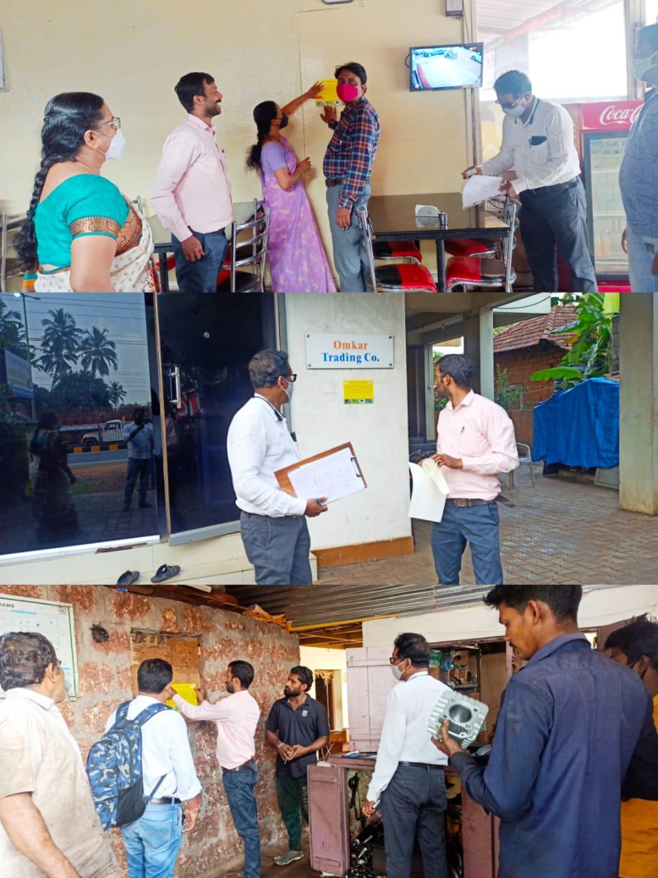 ಮಂಗಳೂರು: ಕಾರ್ಮಿಕ ಇಲಾಖೆಯಿಂದ ಹಲವೆಡೆ ದಾಳಿ