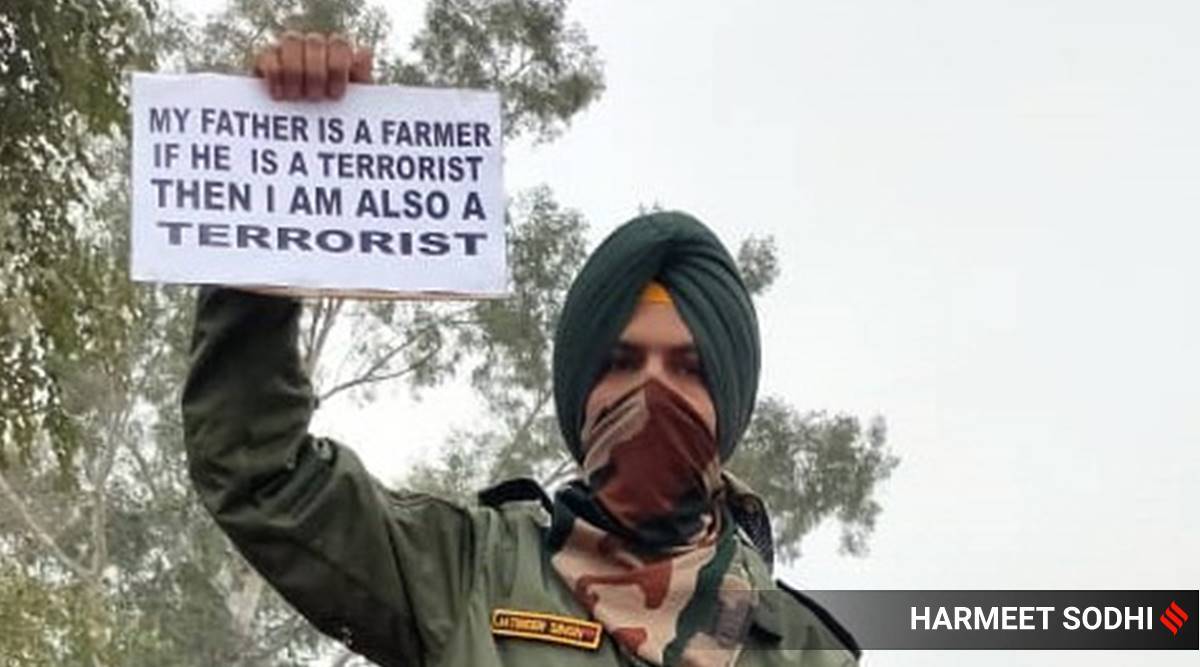 ‘ಸೇನಾ ಸಮವಸ್ತ್ರ’ ಧರಿಸಿ ಪ್ರತಿಭಟಿಸುತ್ತಿರುವ ಈತ ನಿಜಕ್ಕೂ ಸೈನಿಕನೇ?