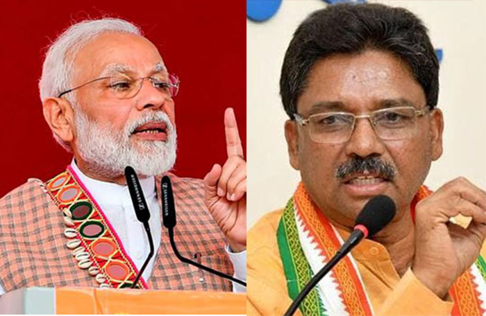 ರೈತ ವಿರೋಧಿ ಕಾನೂನು ಜಾರಿಗೆ ತರುತ್ತಿರುವ ಮೋದಿ ಆಧುನಿಕ ಭಸ್ಮಾಸುರ: ವಿ.ಎಸ್.ಉಗ್ರಪ್ಪ