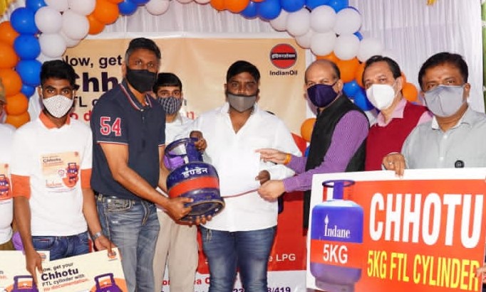 ಇಂಡಿಯನ್ ಆಯಿಲ್‍ನಿಂದ ‘ಚೋಟು’ ಸಿಲಿಂಡರ್ ಬಿಡುಗಡೆ