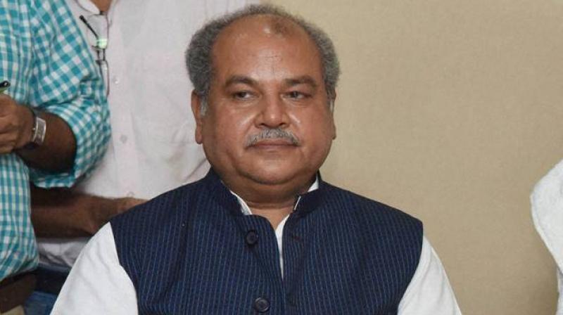 ಯೋಧರಿಗೆ ಅವಶ್ಯಕ ವಸ್ತುಗಳನ್ನು ಪೂರೈಸುತ್ತಿರುವ ರೈಲು ಸಂಚಾರವನ್ನು ತಡೆಯುತ್ತಿರುವವರು ರೈತರಲ್ಲ: ತೋಮರ್