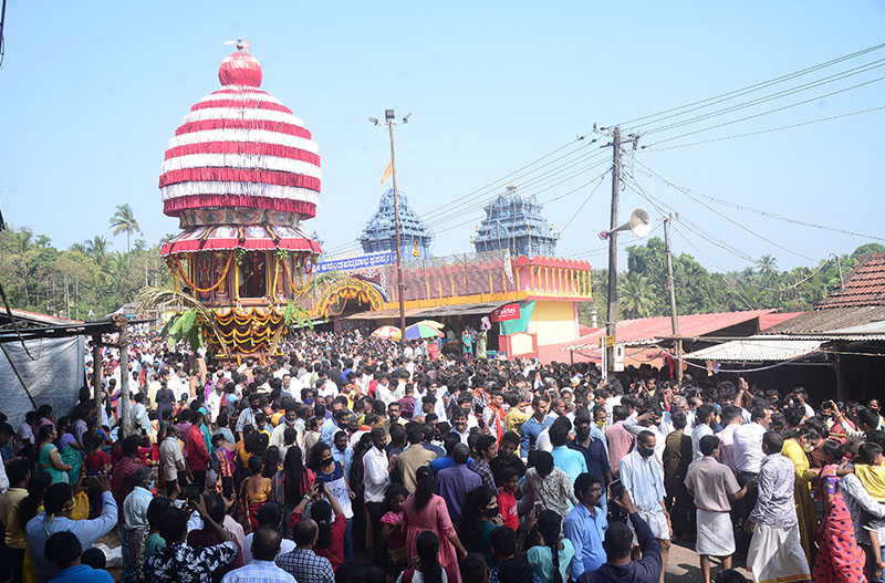 ​ಕುಡುಪು ಅನಂತ ಪದ್ಮನಾಭ ದೇವಸ್ಥಾನದಲ್ಲಿ ಬ್ರಹ್ಮ ರಥೋತ್ಸವ