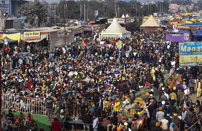 ರೈತರ ಪ್ರತಿಭಟನೆಗೆ ಪಂಜಾಬ್‌ನ ನರ್ಸ್, ವೈದ್ಯರ ಬೆಂಬಲ