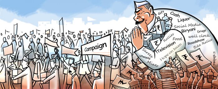 ರಾಜ್ಯಾದಂತ ಮತದಾರರ ಓಲೈಕೆಗೆ ಮದ್ಯದ ಆಮಿಷ ಜೋರು...!