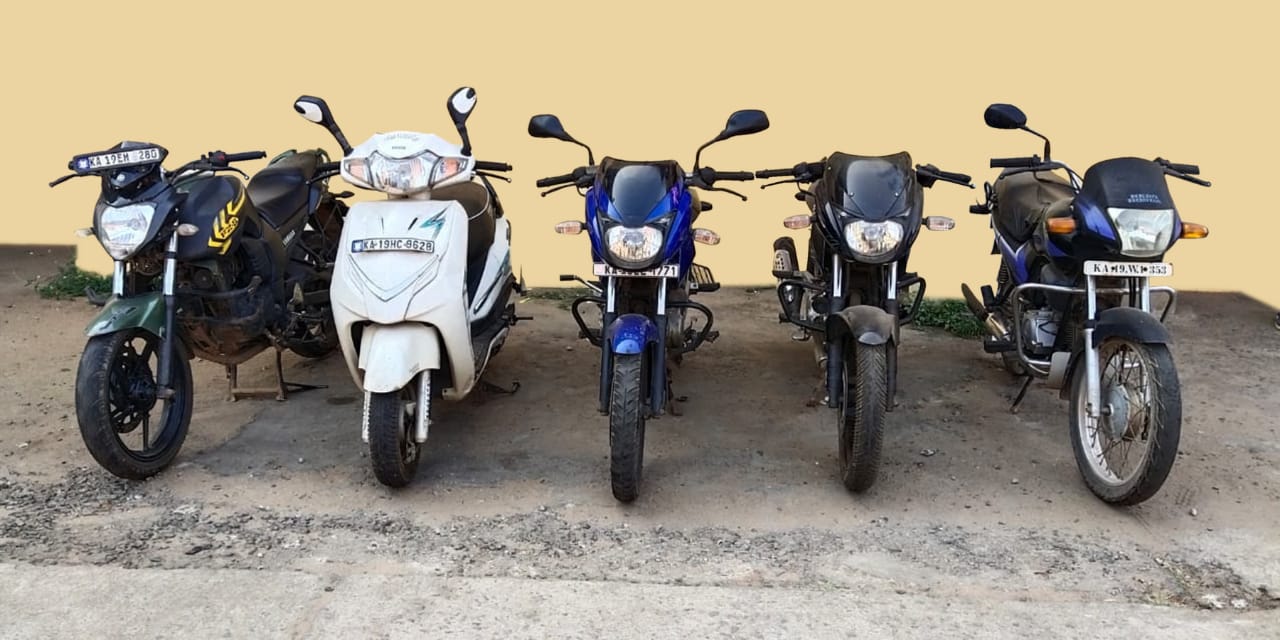 ಸರ, ಬೈಕ್ ಕಳವು: ಮೂವರ ಬಂಧನ