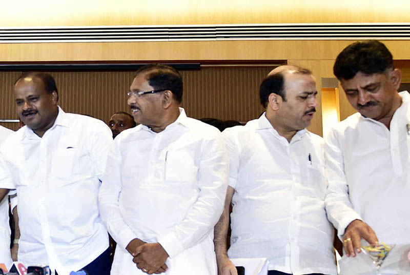 ಕುಮಾರಸ್ವಾಮಿ, ಡಿಕೆಶಿ, ಪರಮೇಶ್ವರ್ ವಿರುದ್ಧದ ಪ್ರಕರಣ ರದ್ದುಪಡಿಸಿದ ಹೈಕೋರ್ಟ್