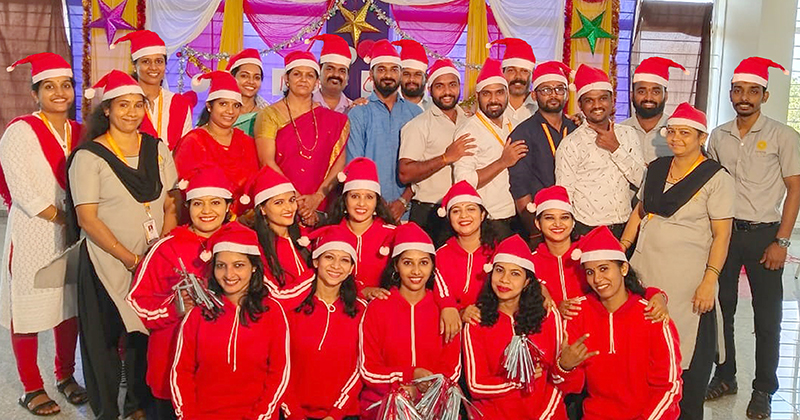 ಶಕ್ತಿ ವಸತಿ ಶಾಲೆಯಲ್ಲಿ ಕ್ರಿಸ್‌ಮಸ್ ಆಚರಣೆ