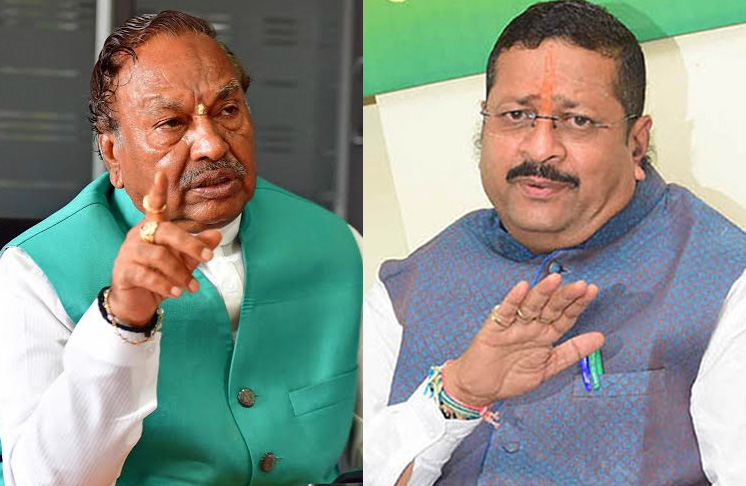 ಶಾಸಕ ಬಸನಗೌಡ ಪಾಟೀಲ್ ಯತ್ನಾಳ್ ವಿರುದ್ದ ಸಚಿವ ಈಶ್ವರಪ್ಪ ಗರಂ