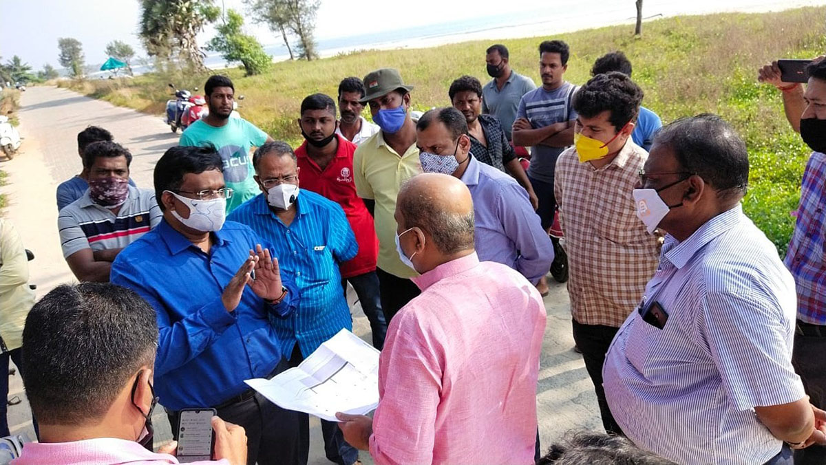 ವಾಟರ್ ಸ್ಪೋರ್ಟ್ಸ್ ತರಬೇತಿ ಕೇಂದ್ರ ಸ್ಥಾಪನೆ ಬಗ್ಗೆ ಸ್ಥಳ ಪರಿಶೀಲನೆ