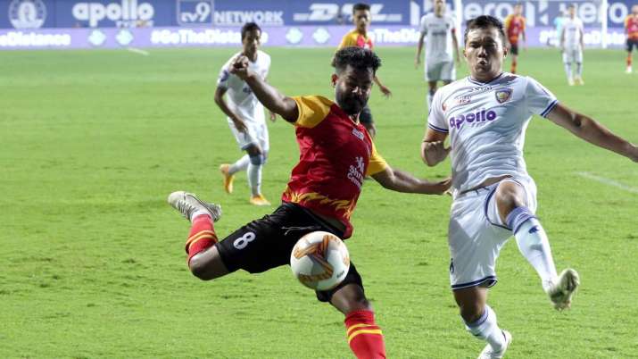 ಐಎಸ್ ಎಲ್: ಈಸ್ಟ್ ಬಂಗಾಳ-ಚೆನ್ನೈಯಿನ್ ಪಂದ್ಯ ಡ್ರಾ