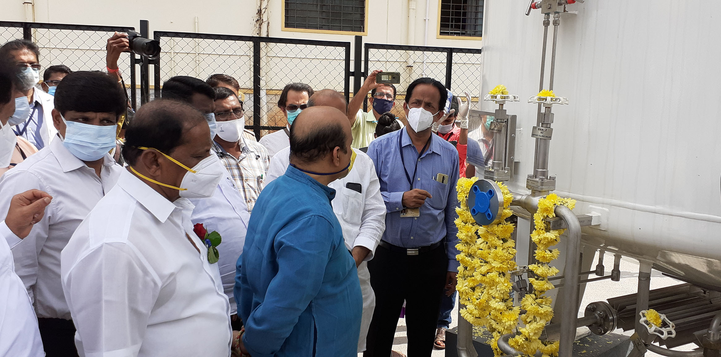 ಉಡುಪಿ ಜಿಲ್ಲಾಸ್ಪತ್ರೆಯ ನೂತನ ದ್ರವರೂಪದ ಆಮ್ಲಜನಕ ಘಟಕ ಉದ್ಘಾಟನೆ