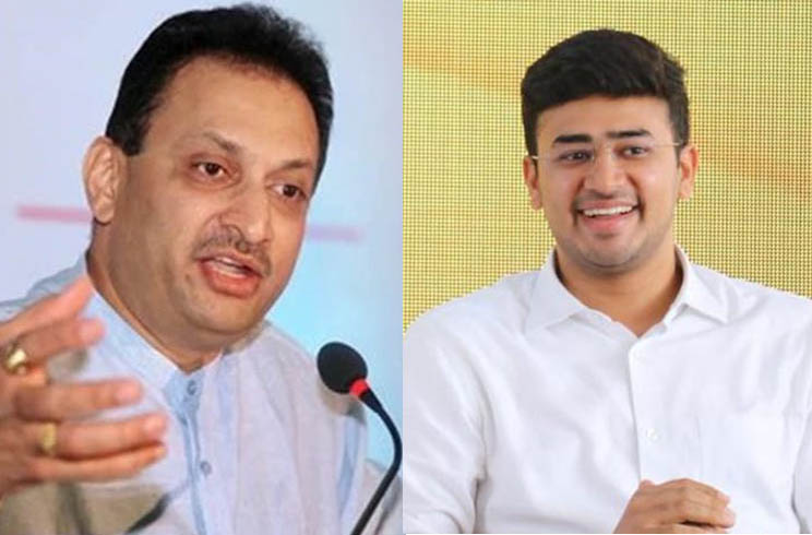 ರಸ್ತೆಗಳಿಗೆ ಮುಸ್ಲಿಮರ ಹೆಸರಿಟ್ಟರೆ ಕೋಮು ಸಾಮರಸ್ಯಕ್ಕೆ ಧಕ್ಕೆ: ತೇಜಸ್ವಿ ಸೂರ್ಯ, ಅನಂತಕುಮಾರ ಹೆಗಡೆ ಆಕ್ಷೇಪ