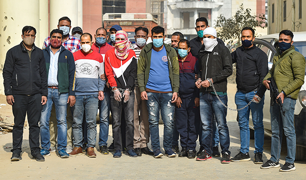 ಉಗ್ರರೊಂದಿಗೆ ಸಂಪರ್ಕದ ಶಂಕೆ: ದಿಲ್ಲಿಯಲ್ಲಿ ಐವರು ಆರೋಪಿಗಳ ಬಂಧನ