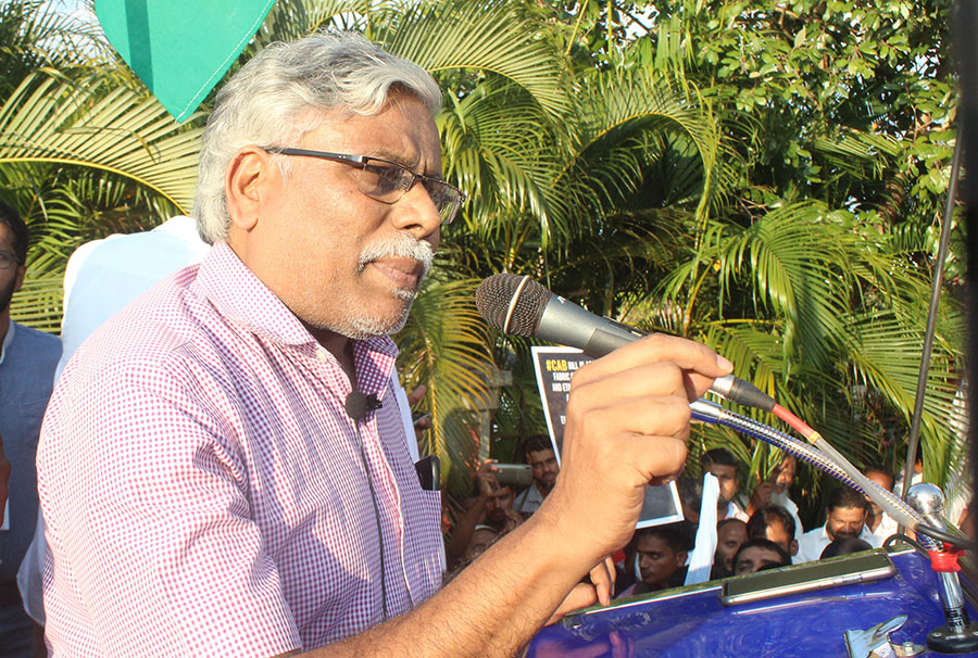 ಸಂವಿಧಾನ ಉಳಿಸಬಹುದಾದ ಶಕ್ತಿ ಇರುವುದು ದಲಿತ, ದಮನಿತ ಸಮುದಾಯಗಳಿಗೆ ಮಾತ್ರ: ಚಿಂತಕ ಶಿವಸುಂದರ್