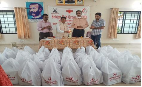 ರೆಡ್‌ಕ್ರಾಸ್‌ನಿಂದ ಕೊರೋನ ವಾರಿಯರ್ಸ್‌ಗೆ ಕಿಟ್‌ವಿತರಣೆ