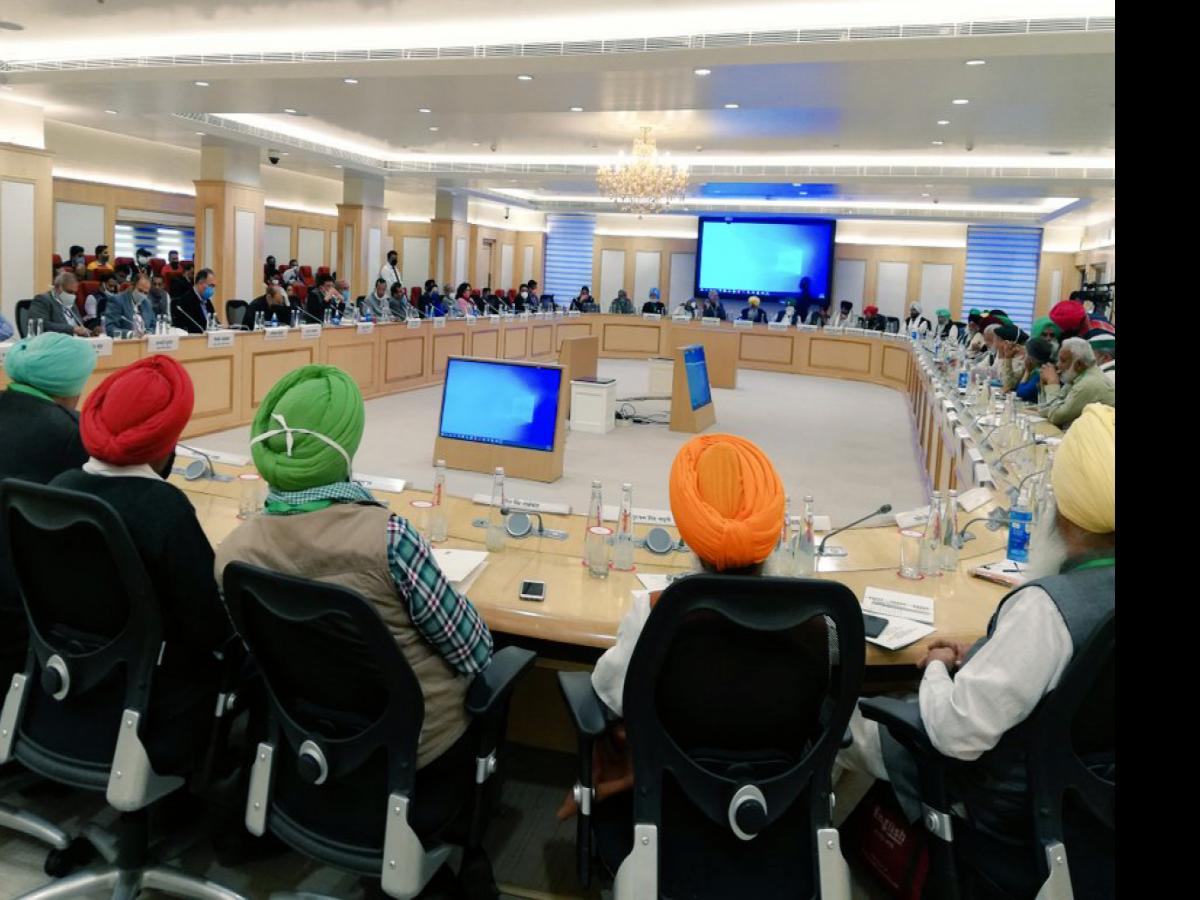 ಕೇಂದ್ರ ಸರಕಾರ-ರೈತರ 9ನೇ ಸುತ್ತಿನ ಮಾತುಕತೆ ಅಂತ್ಯ, ಬಿಕ್ಕಟ್ಟು ಮುಂದುವರಿಕೆ