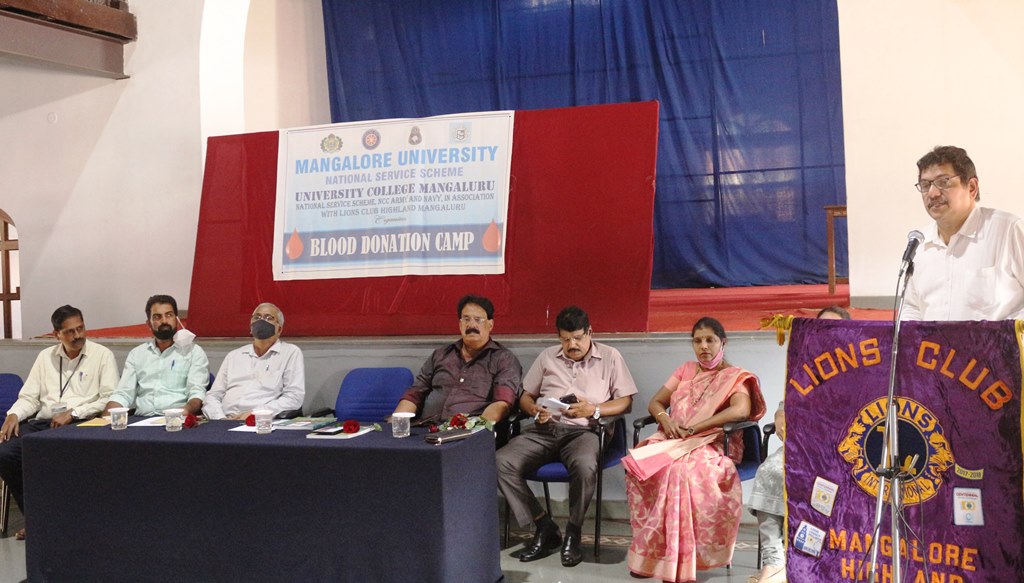 ರಕ್ತದಾನದಿಂದ ಹೃದಯಕ್ಕೆ ರಕ್ಷಣೆ, ರೋಗನಿರೋಧಕ ಶಕ್ತಿ ಹೆಚ್ಚಳ: ಡಾ. ಶರತ್ ಕುಮಾರ್