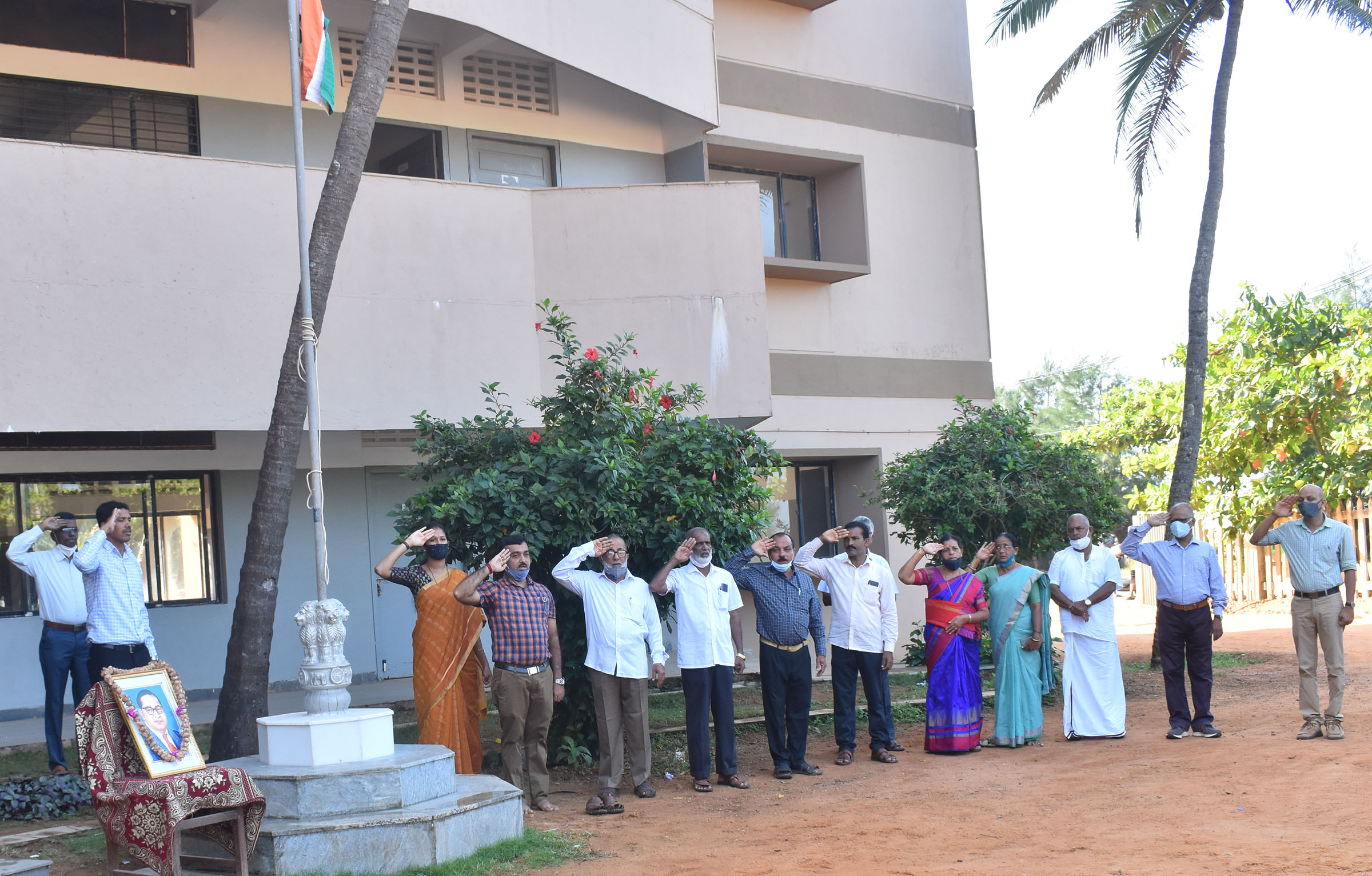 ಕೋಡಿ ಬ್ಯಾರೀಸ್‌ನಲ್ಲಿ 72ನೇ ಗಣರಾಜ್ಯೋತ್ಸವ ದಿನಾಚರಣೆ