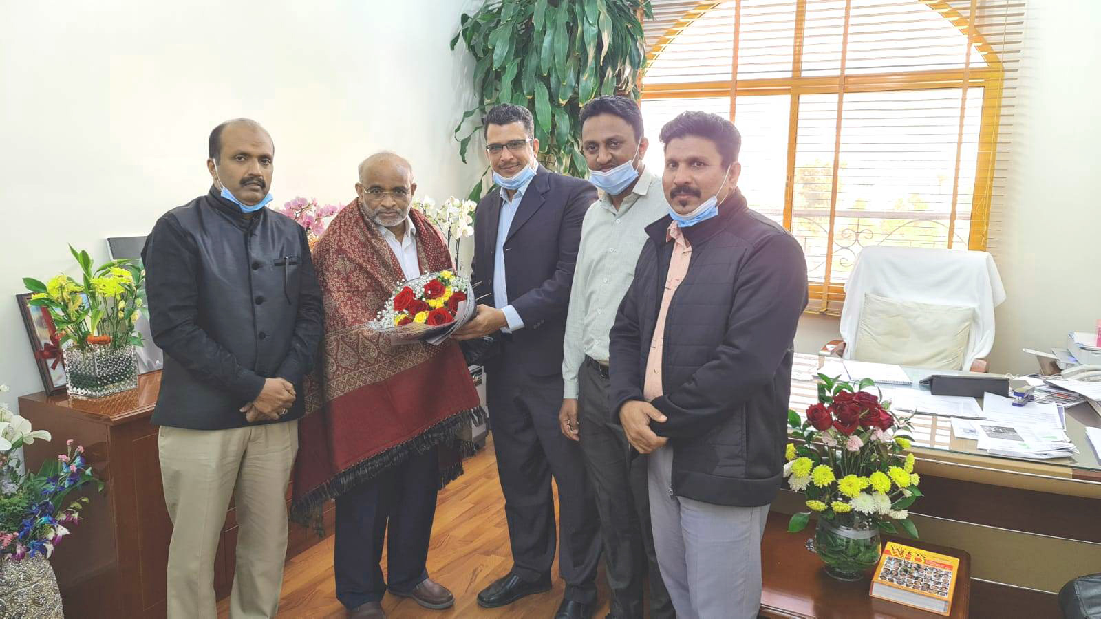 ಕೆ.ಜೆ.ಬಾಬುರಾಜ್ ಗೆ ಇಂಡಿಯನ್ ಸೋಷಿಯಲ್ ಫೋರಂನಿಂದ ಅಭಿನಂದನೆ