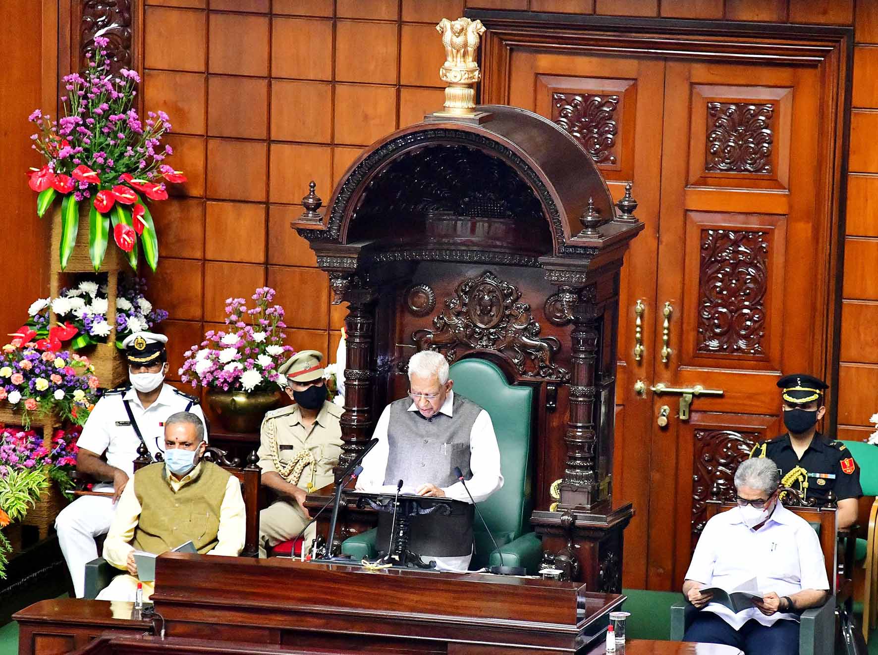 ತೆರಿಗೆ ಸಂಗ್ರಹದಲ್ಲಿ ರಾಜ್ಯ ಮುಂಚೂಣಿ: ರಾಜ್ಯಪಾಲ ವಜೂಭಾಯಿ ವಾಲಾ