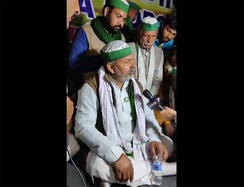 ನಾವು ಸಾಮೂಹಿಕ ಆತ್ಮಹತ್ಯೆ ಮಾಡಿಕೊಳ್ಳುತ್ತೇವೆ, ಆದರೆ ಹೋರಾಟದಿಂದ ಹಿಂದೆ ಸರಿಯುವುದಿಲ್ಲ: ರೈತ ಮುಖಂಡ ರಾಕೇಶ್ ಟಿಕಾಯತ್