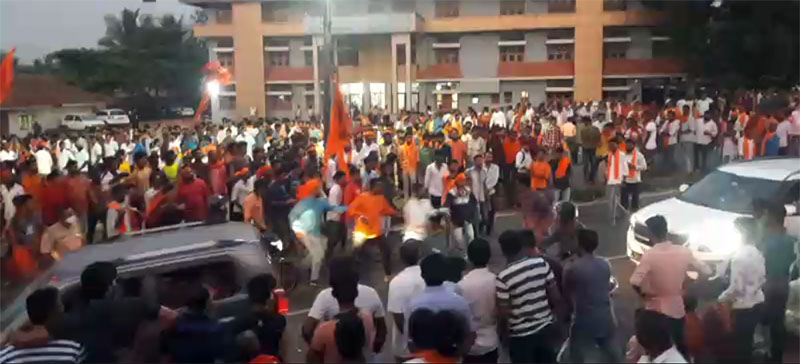 ಬಿಜೆಪಿ ಕಾರ್ಯಕರ್ತರಿಂದ ‘ಪಾಕಿಸ್ತಾನ್ ಝಿಂದಾಬಾದ್’ ಘೋಷಣೆಯ ವೀಡಿಯೊ ವೈರಲ್ : ದೂರು