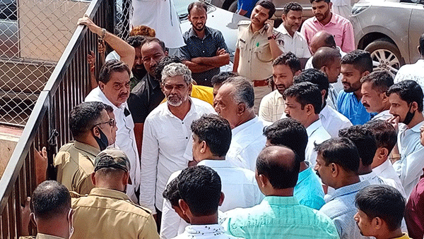 ಸರಪಾಡಿ ಬಹುಗ್ರಾಮ ಕುಡಿಯುವ ನೀರಿನ ಘಟಕ ಪರಿಶೀಲನೆಗೆ ತಾಪಂ ಅಧ್ಯಕ್ಷರ ನಿಯೋಗಕ್ಕೆ ಅವಕಾಶ ನಿರಾಕರಣೆ