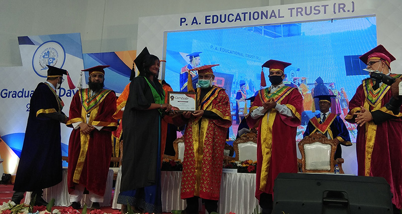 ​ಪಿ.ಎ. ಕಾಲೇಜಿನಲ್ಲಿ ಪದವಿ ದಿನಾಚರಣೆ