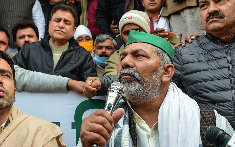 ಕೃಷಿ ಕಾಯ್ದೆಗಳನ್ನು ರದ್ದುಗೊಳಿಸಲು ಏಕೆ ಸಾಧ್ಯವಿಲ್ಲ ಎನ್ನುವುದನ್ನು ಸರಕಾರ ವಿವರಿಸಬೇಕು: ರೈತ ನಾಯಕ ಟಿಕಾಯತ್