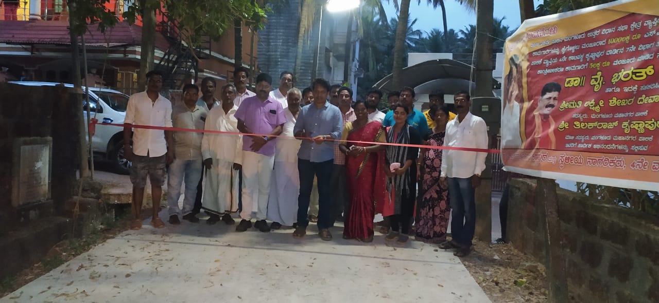 ಕೃಷ್ಣಾಪುರ: ಅಭಿವೃದ್ಧಿ ಕಾಮಗಾರಿಗೆ ಚಾಲನೆ