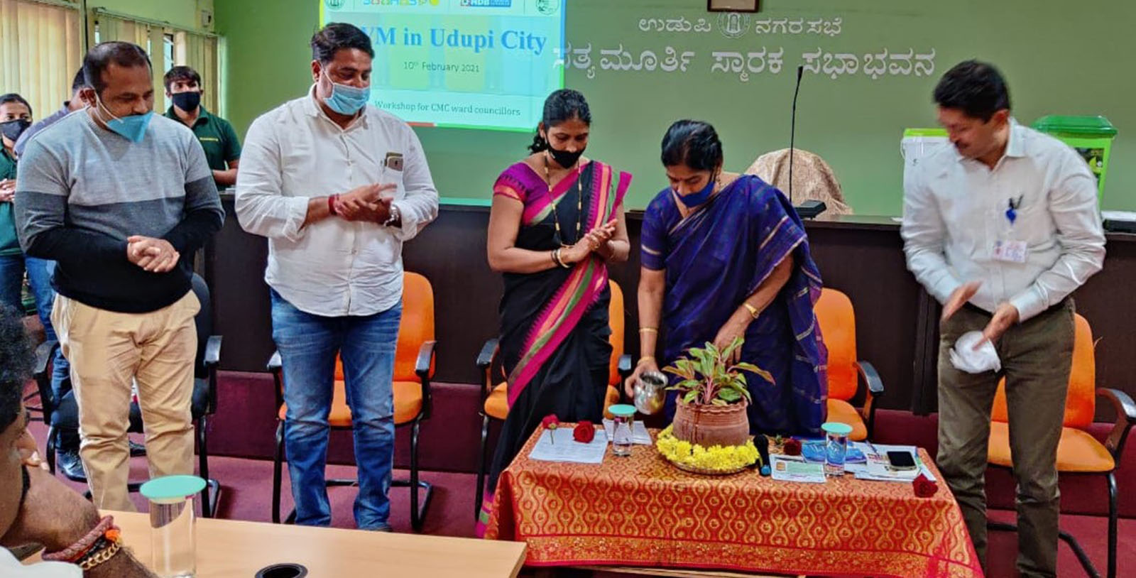 ಉಡುಪಿ: ಘನತ್ಯಾಜ್ಯ ನಿರ್ವಹಣೆಗಾಗಿ ಕಾರ್ಯಾಗಾರ