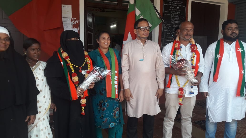 ಸಜೀಪನಡು ಗ್ರಾ.ಪಂ. ಅಧ್ಯಕ್ಷೆಯಾಗಿ ಫೌಝಿಯಾ ಬಾನು, ಉಪಾಧ್ಯಕ್ಷರಾಗಿ ಅಬ್ದುರ್ರಹ್ಮಾನ್ ಆಯ್ಕೆ