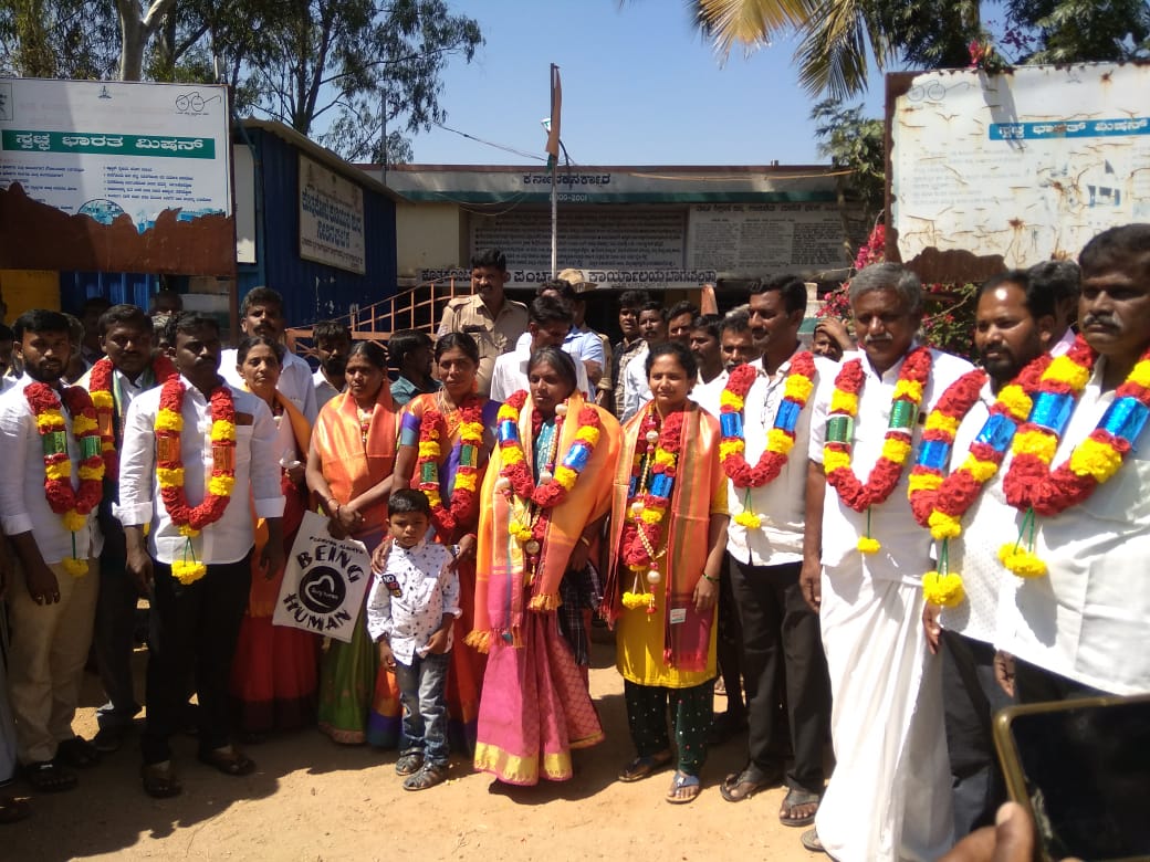 ಗ್ರಾಮ ಪಂಚಾಯತ್ ಅಧ್ಯಕ್ಷೆಯಾಗಿ ಅವಿರೋಧ ಆಯ್ಕೆಯಾದ ಅಂಧ ಮಹಿಳೆ