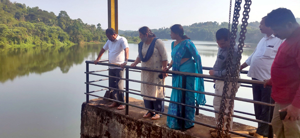 ಪುತ್ತೂರು ನಗರ ನೀರು ಸರಬರಾಜು ವ್ಯವಸ್ಥೆಯ ಕಿಂಡಿ ಅಣೆಕಟ್ಟಿಗೆ ಹಲಗೆಗಳ ಅಳವಡಿಕೆ ಪೂರ್ಣ