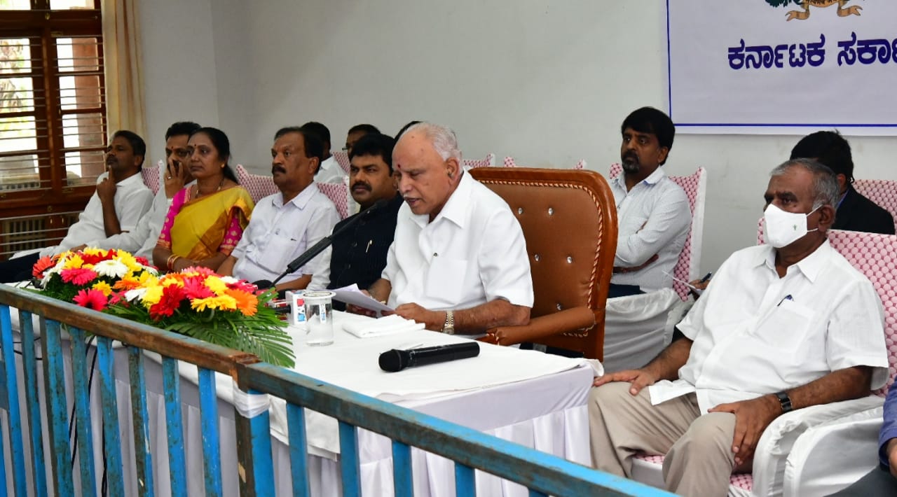 ವಿಮಾನ ನಿಲ್ದಾಣ ಸ್ಥಾಪನೆಯಿಂದ ಜಿಲ್ಲೆಯ ಪ್ರವಾಸೋದ್ಯಮ, ಸರ್ವತೋಮುಖ ಅಭಿವೃದ್ಧಿ: ಯಡಿಯೂರಪ್ಪ