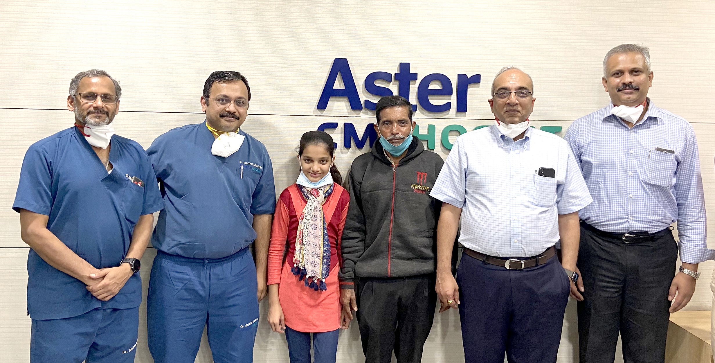 ಬಾಲಕಿಯ ಕುತ್ತಿಗೆಯಿಂದ 3.5 ಕೆ.ಜಿ ತೂಕದ ಗೆಡ್ಡೆ ತೆಗೆದ ಆ್ಯಸ್ಟರ್ ಸಿಎಂಐ ಆಸ್ಪತ್ರೆಯ ವೈದ್ಯರು