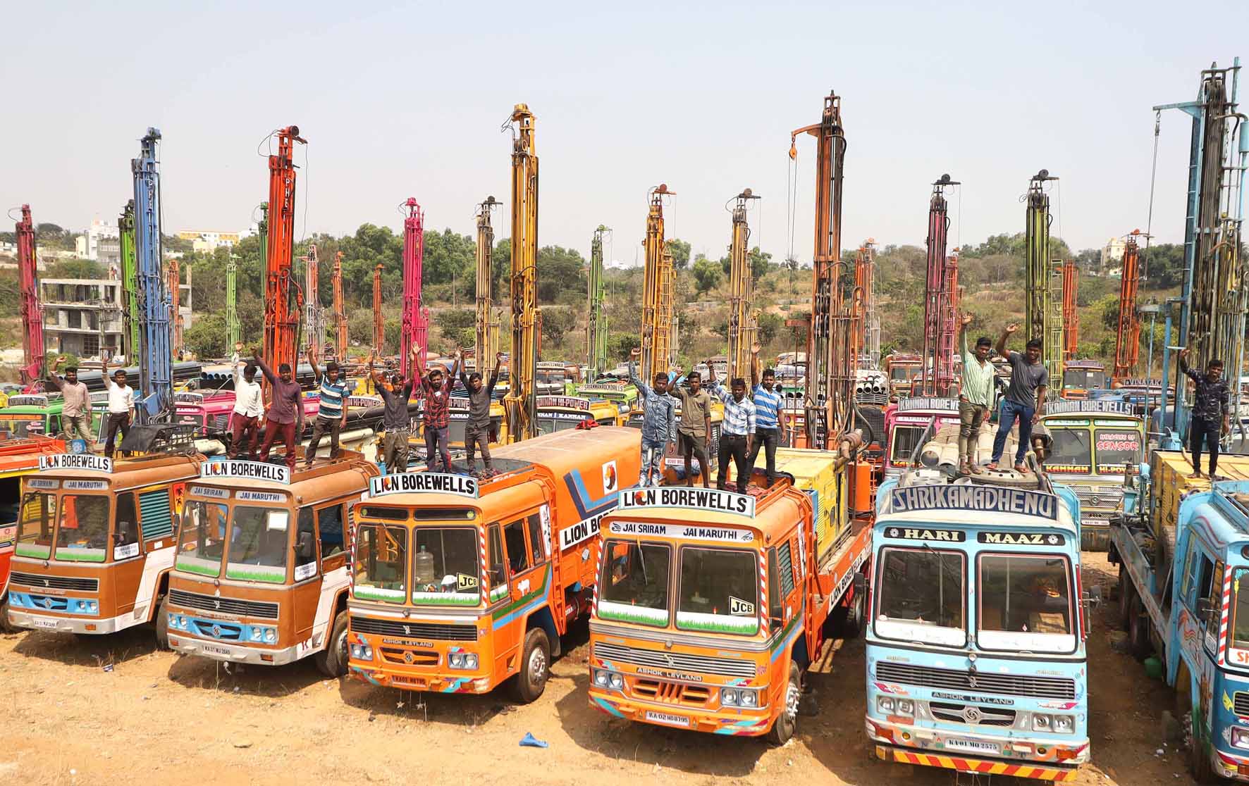 ಇಂಧನ ಬೆಲೆ ಏರಿಕೆ: ಕೇಂದ್ರದ ವಿರುದ್ಧ ಬೋರ್‌ವೆಲ್ ಮಾಲಕರ ಬೃಹತ್ ಪ್ರತಿಭಟನೆ