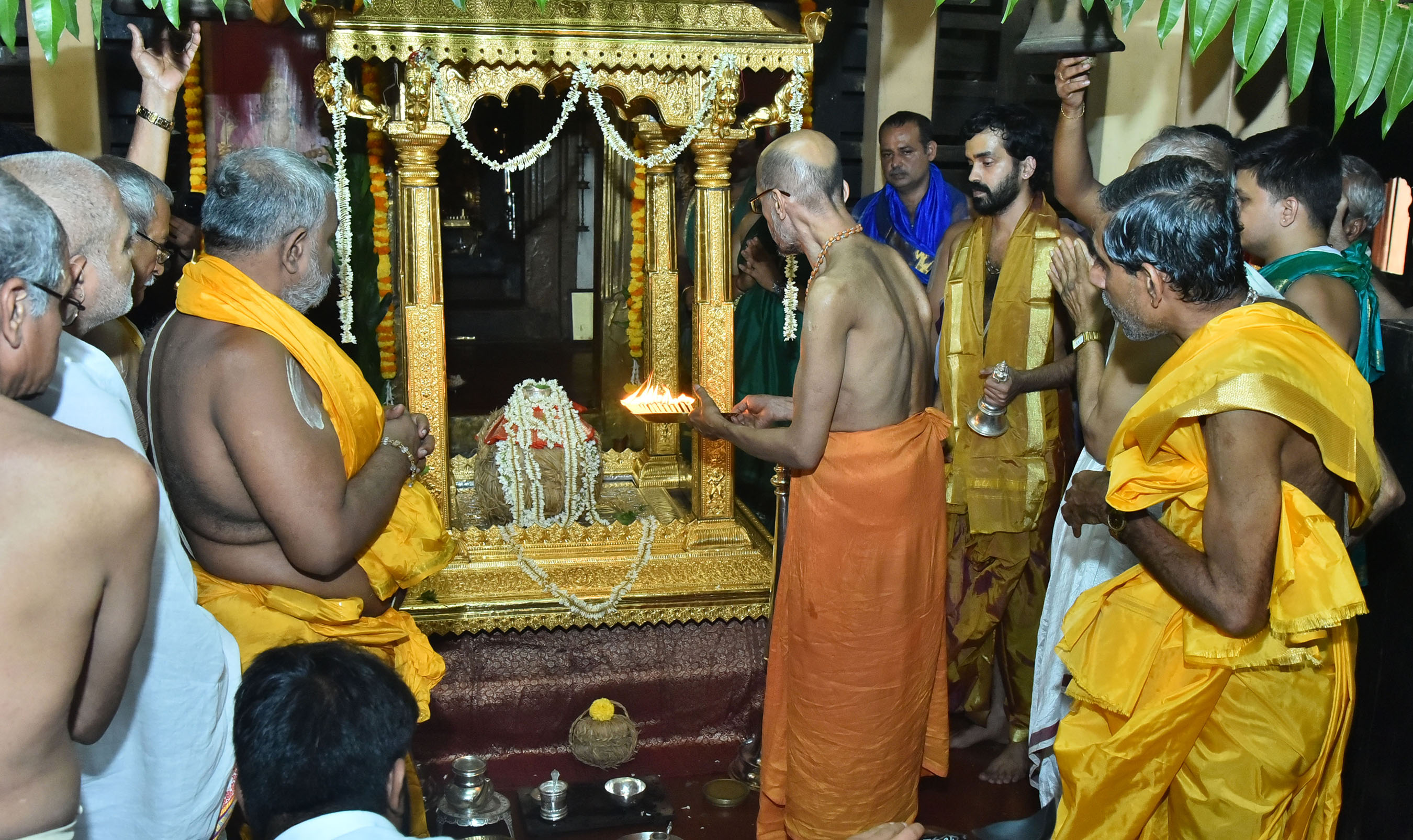 ಕೃಷ್ಣಾಪುರ ಶ್ರೀಗಳ ಪರ್ಯಾಯಕ್ಕೆ ಅಕ್ಕಿ ಮುಹೂರ್ತ