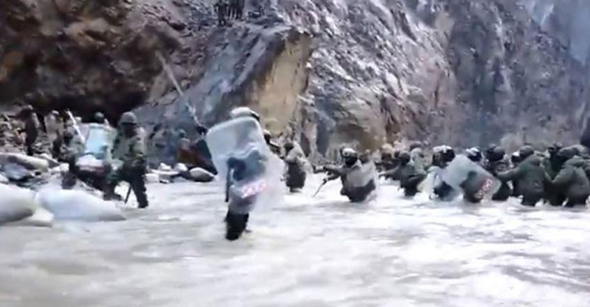 ಗಲ್ವಾನ್ ನಲ್ಲಿ ಭಾರತೀಯ ಯೋಧರೊಂದಿಗೆ ನಡೆಸಿದ್ದ ಘರ್ಷಣೆಯ ವೀಡಿಯೊ ಬಿಡುಗಡೆ ಮಾಡಿದ ಚೀನಾ