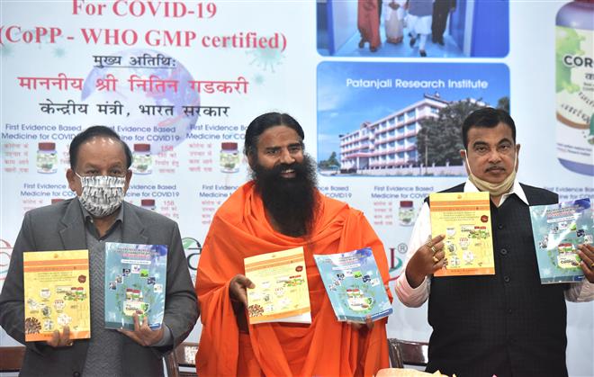 ಕೇಂದ್ರ ಆರೋಗ್ಯ ಸಚಿವರ ಸಮ್ಮುಖದಲ್ಲೇ ಪತಂಜಲಿಯ ʼಕೊರೊನಿಲ್‌ʼ ಬಿಡುಗಡೆ: ಭಾರತೀಯ ವೈದ್ಯಕೀಯ ಸಂಘ ಆಕ್ರೋಶ